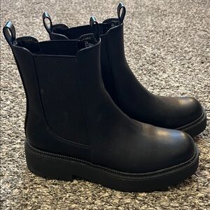 A New Day Black Ankle Boots